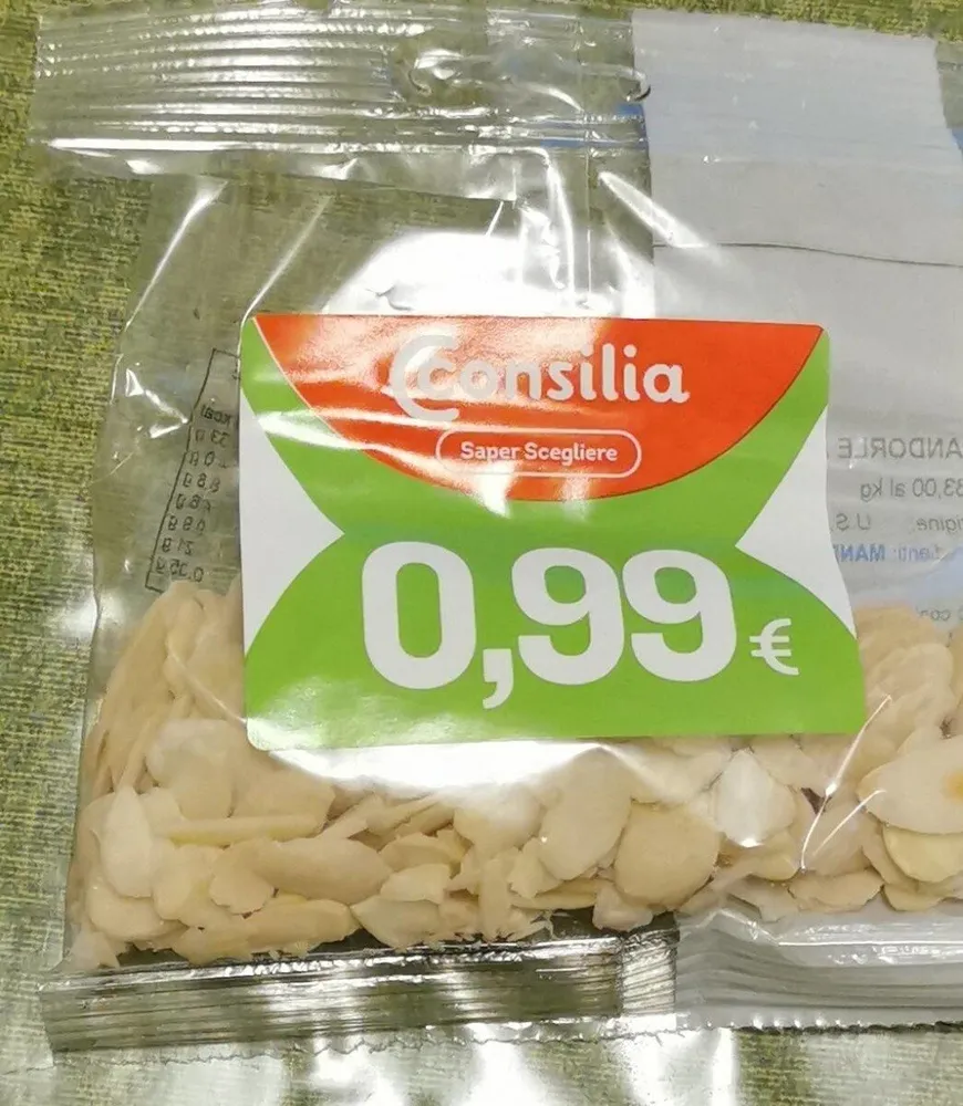 Mandorle affettate