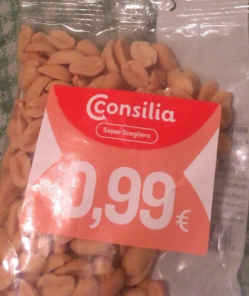 Arachidi dorate salate