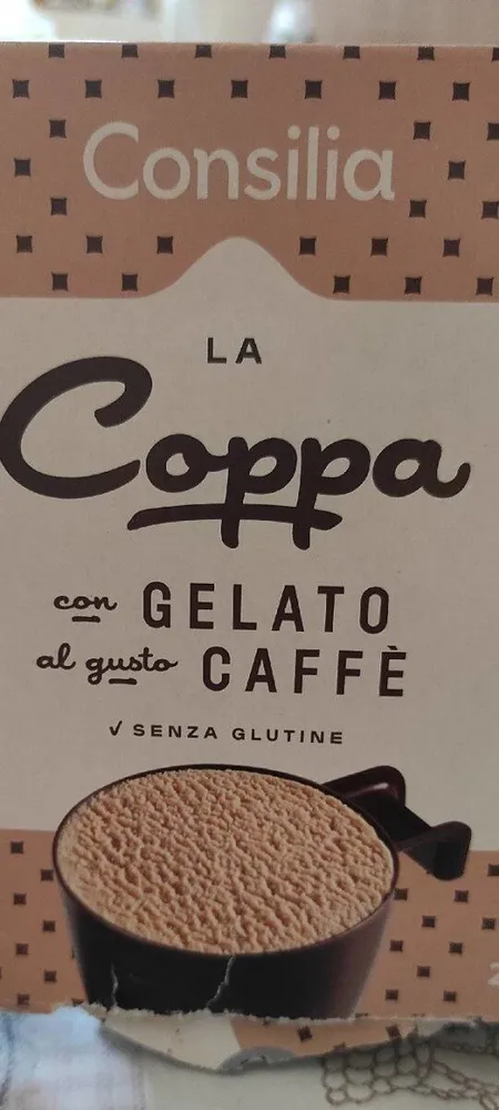 La coppa gelato caffè