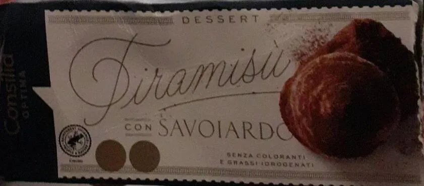 Tiramisù con Savoiardo