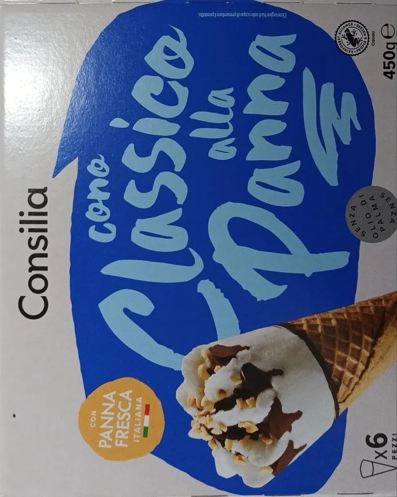 Cono classico alla panna