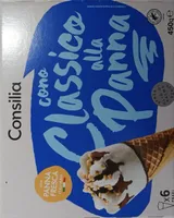 Cono classico alla panna