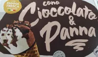 Cono cioccolato & panna