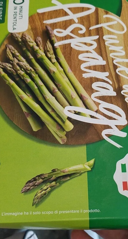 Punte di asparagi surgelate