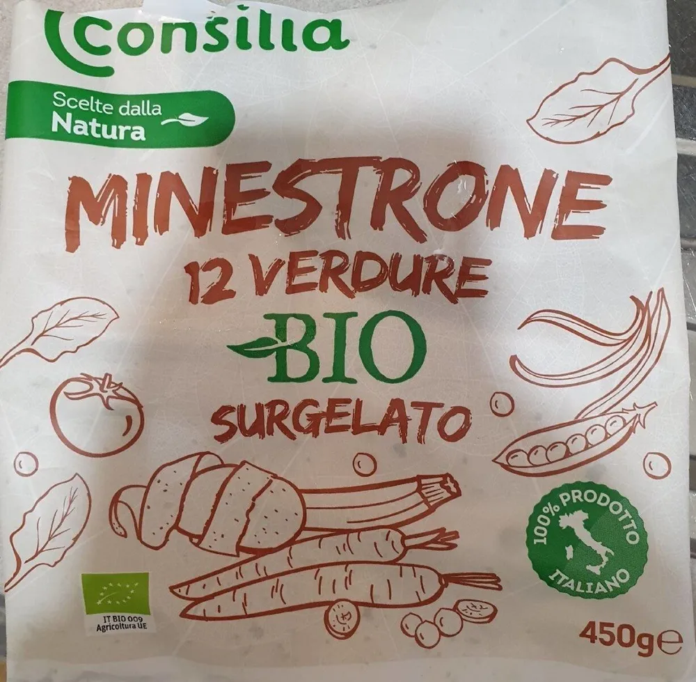 Minestrone 12 verdure BIO surgelato