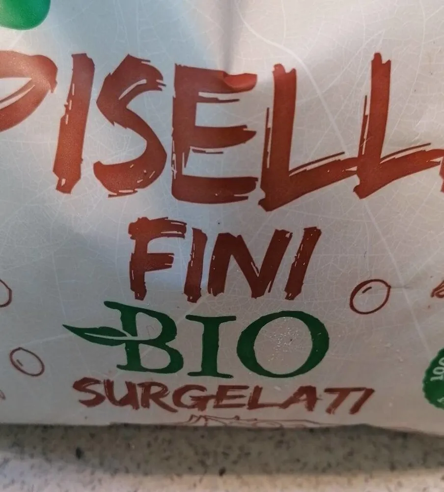 Piselli fini bio