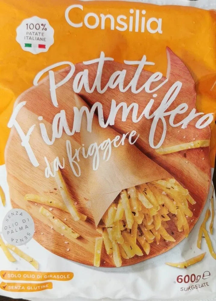 Patate fiammifero da friggere