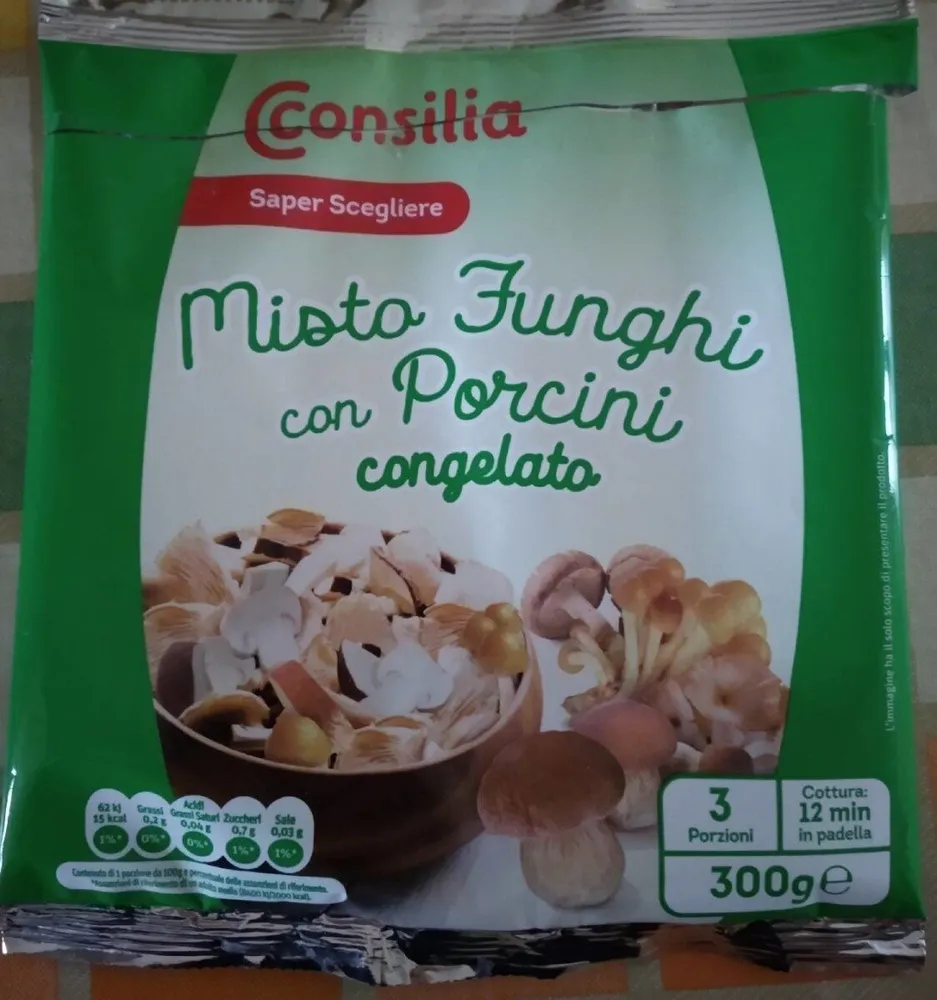 Misto funghi con porcini congelato
