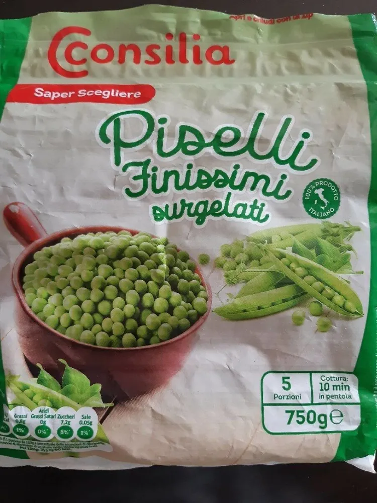 Piselli finissimi surgelati