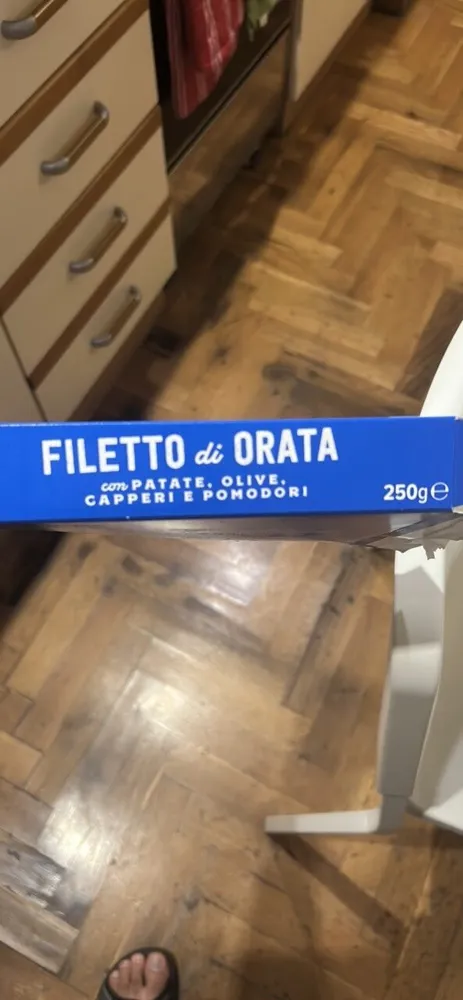 Filetto di orata