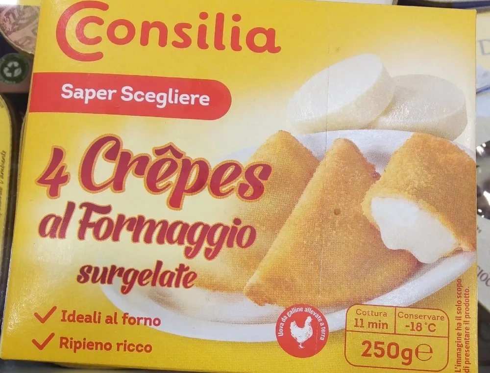 Crepes al formaggio