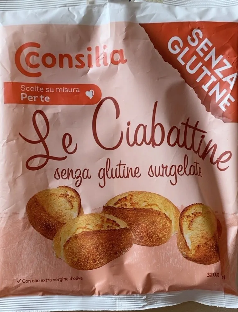 Le ciabattine senza glutine surgelate