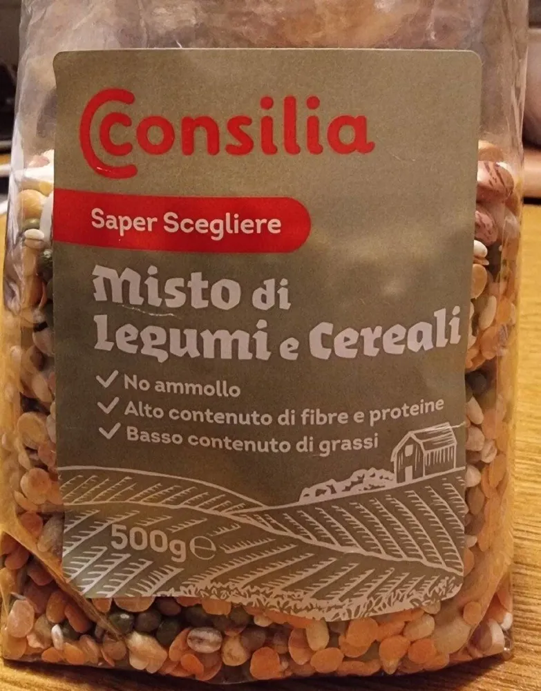 Misto di legumi e cereali