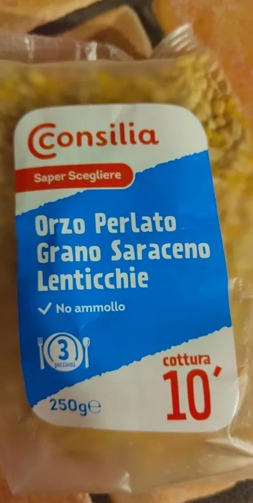 Orzo perlato grano saraceno lenticchir