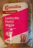Lenticchie piselli miglio