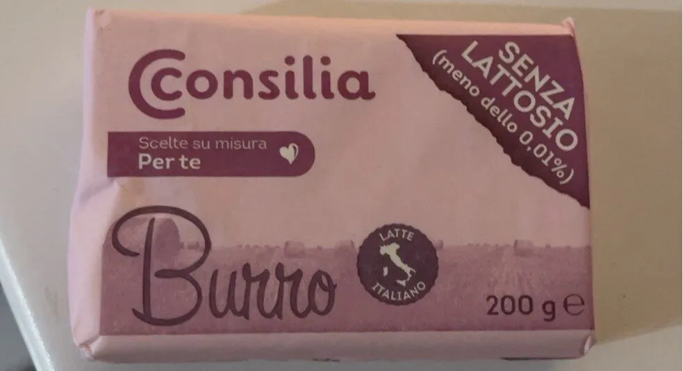 Burro senza lattosio