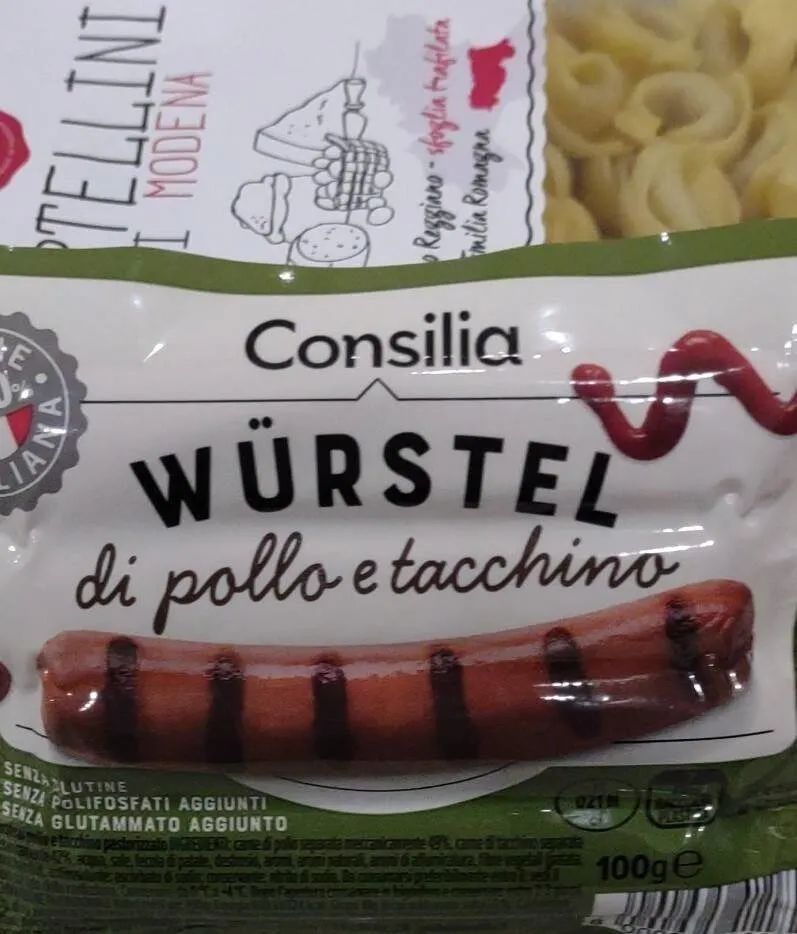 Wurstel di pollo e tacchino