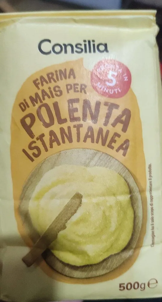 Farina di mais per polenta istantanea