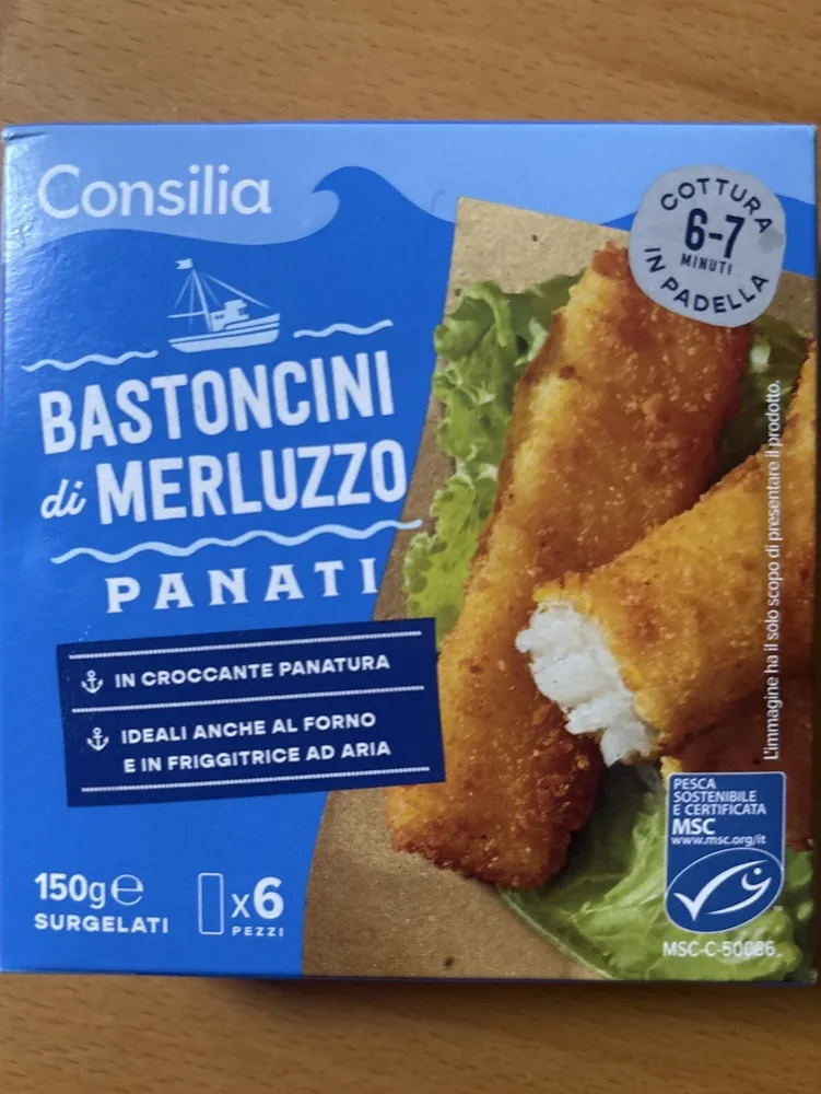 Bastoncini di Merluzzo Panati