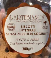 Biscotti integrali senza zuccheri aggiunti