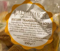 Biscotti triangolini alla soia