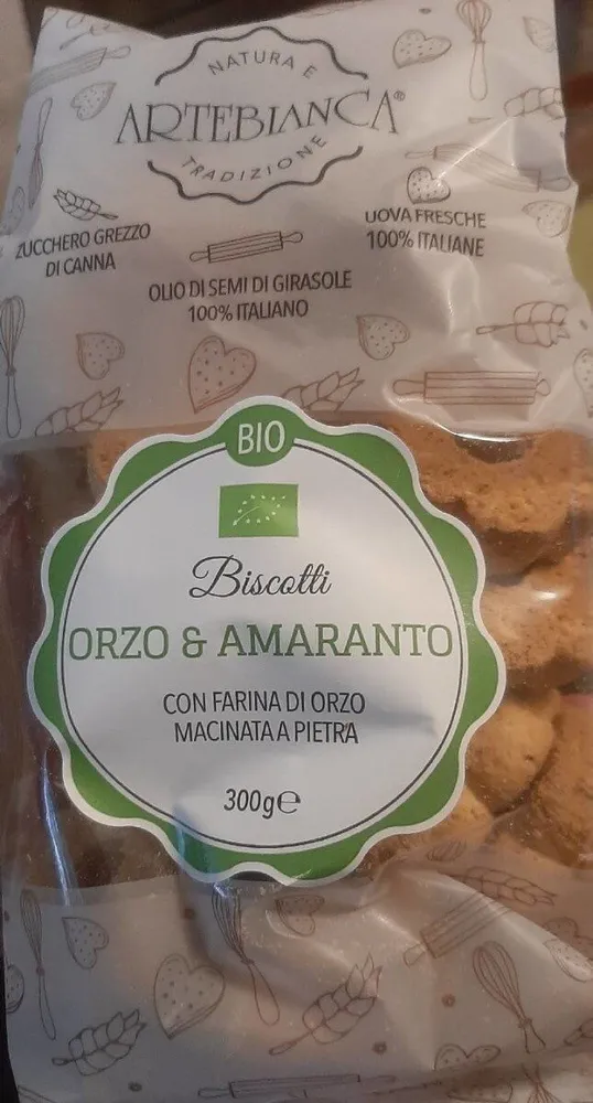 Biscotti orzo e amaranto