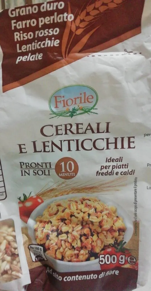 Cereali e lenticchie