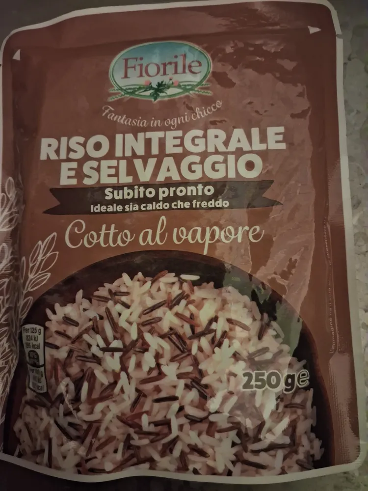 Riso integrale e selvaggio
