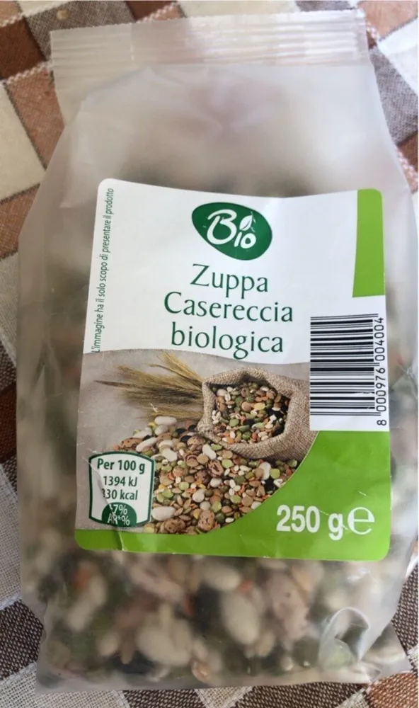 Zuppa casereccia biologica