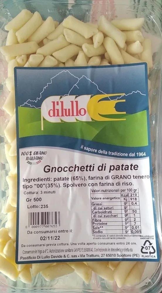 Gnocchetti di patate