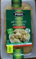 Artichauts avec pied à l'huile de graines de tournesol
