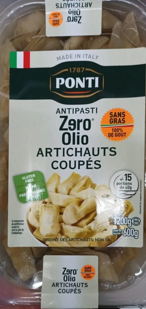 Artichauts coupés