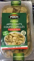 Artichauts coupes grilles