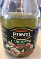 Artichauts taillés marinés dans l'huile