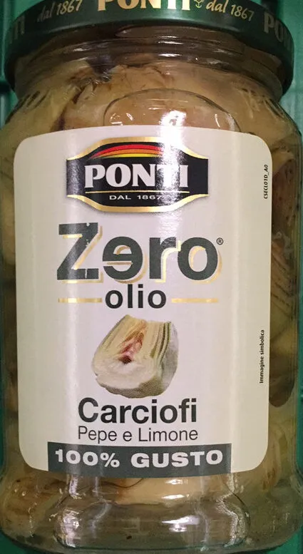 Zero Olio Carciofi Pepe e Limoni