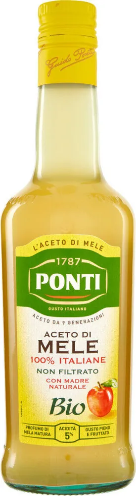 Aceto di mele bio non fitrato