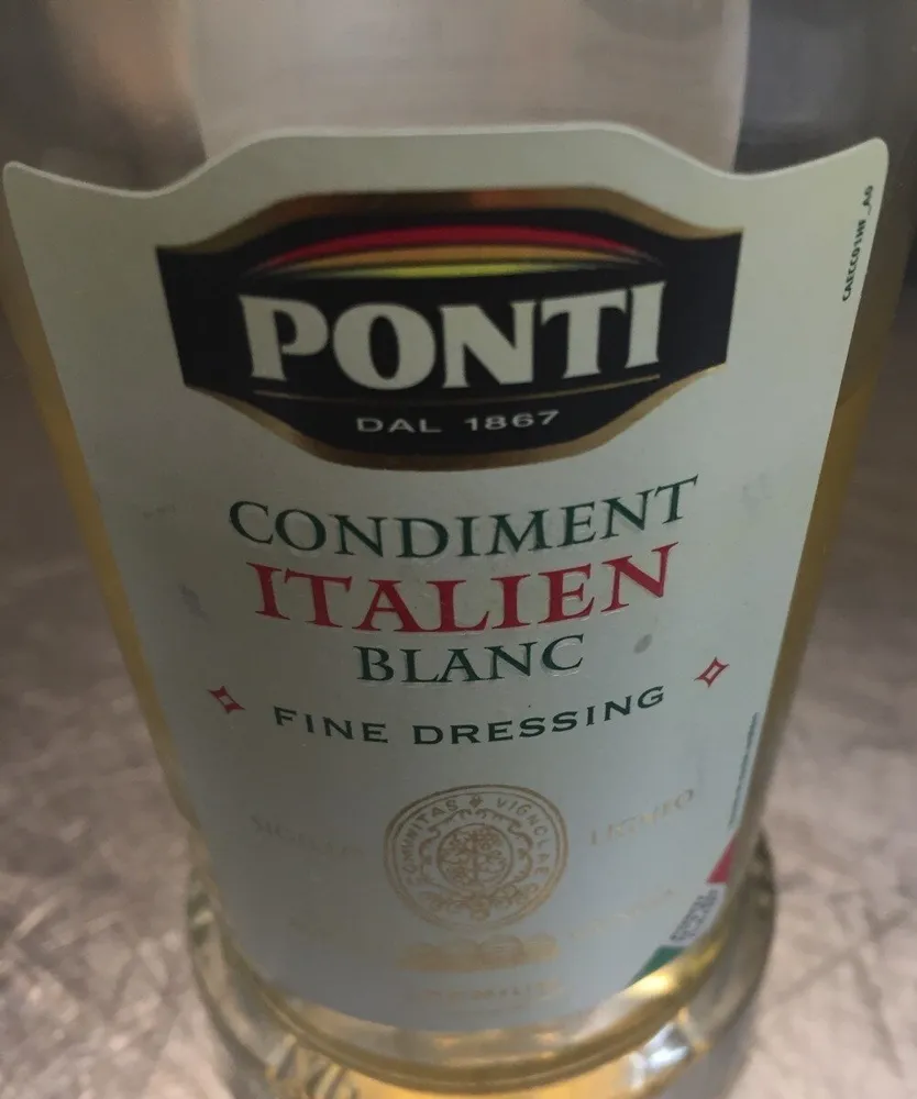 Condiment blanc