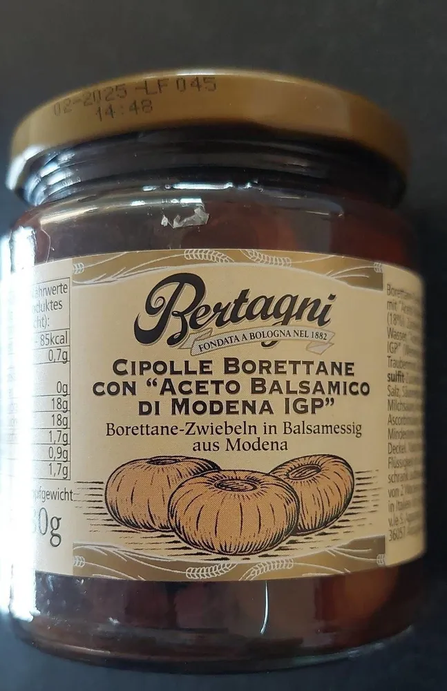 Cipolle Borettane con Aceto Balsamico di Modena IGP