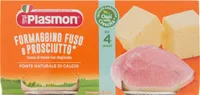 Formaggino fuso e prosciutto omogeneizzato