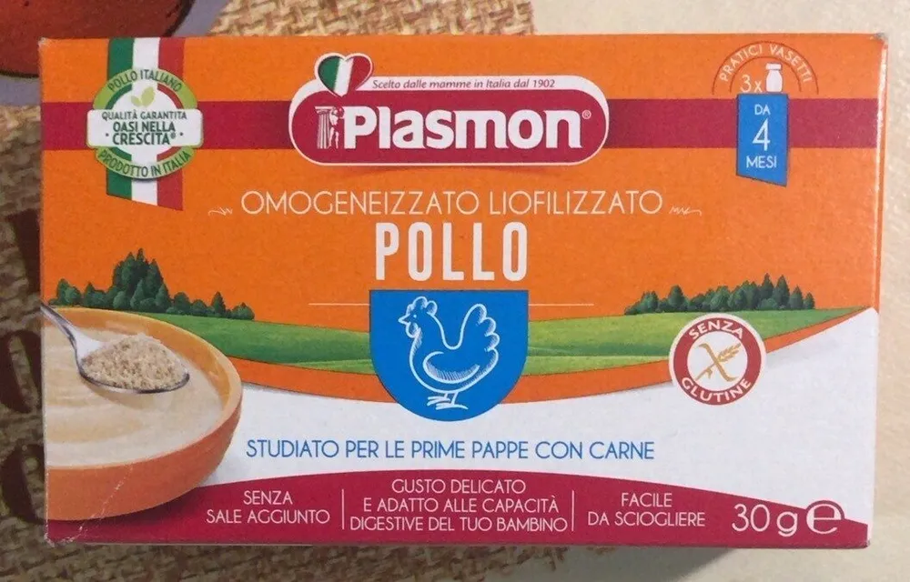 Omogeneizzato liofilizzato pollo