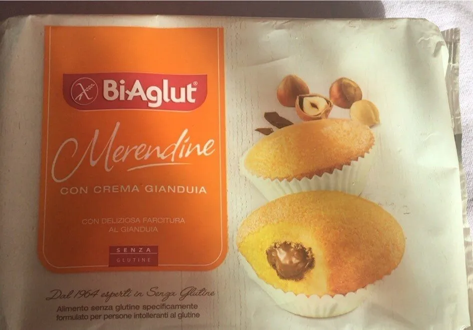 Merendine con crema gianduia