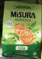 Biscotti con soia e cereali