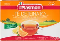 Tè deteinato all'arancia e al limone estratto solubile