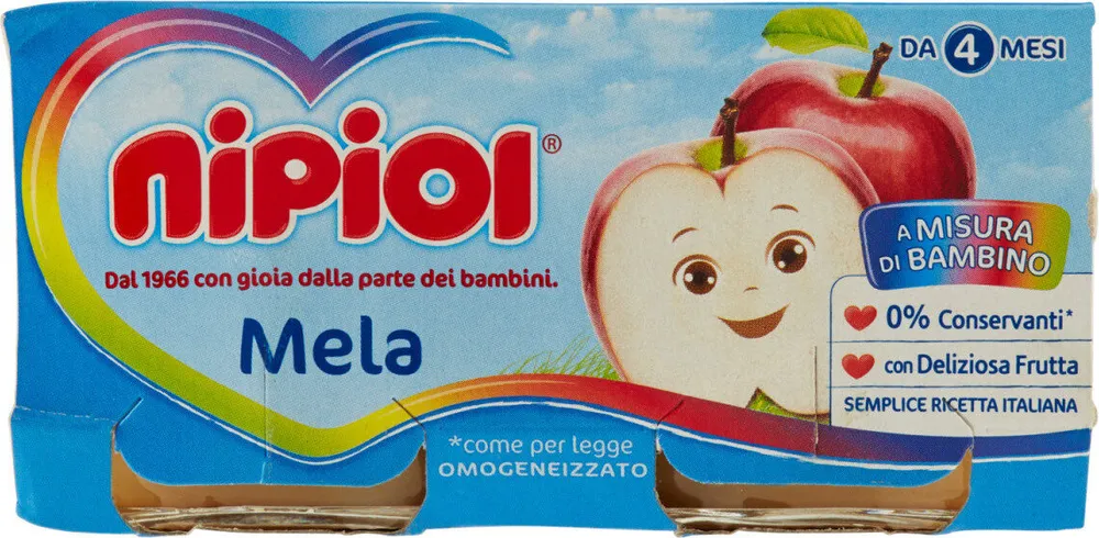 Mela omogeneizzato