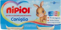Coniglio omogeneizzato con coniglio e cereale