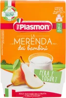 La merenda dei bambinIGPera e yogurt