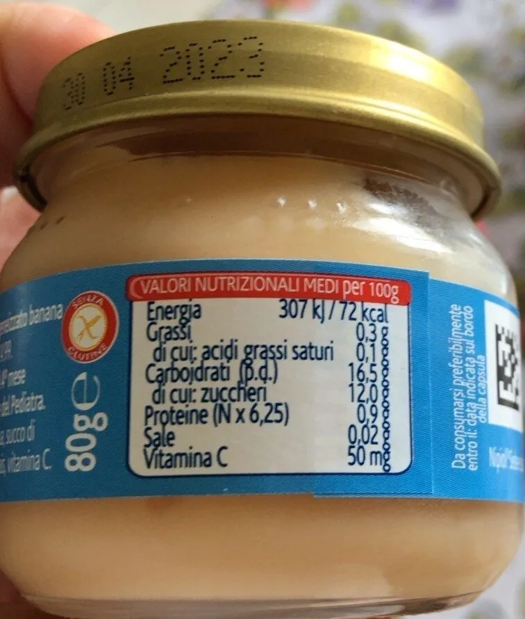 Omogenizzato Banana