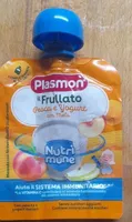 Il frullato pesca e yogurt