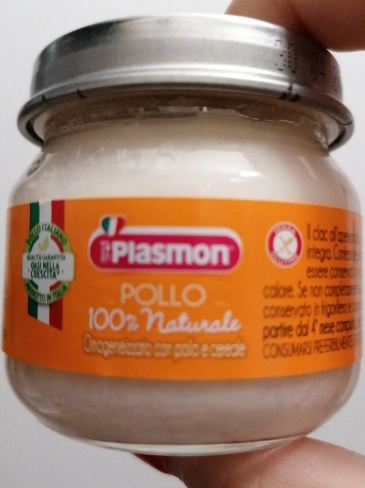 omogeneizzato pollo plasmon