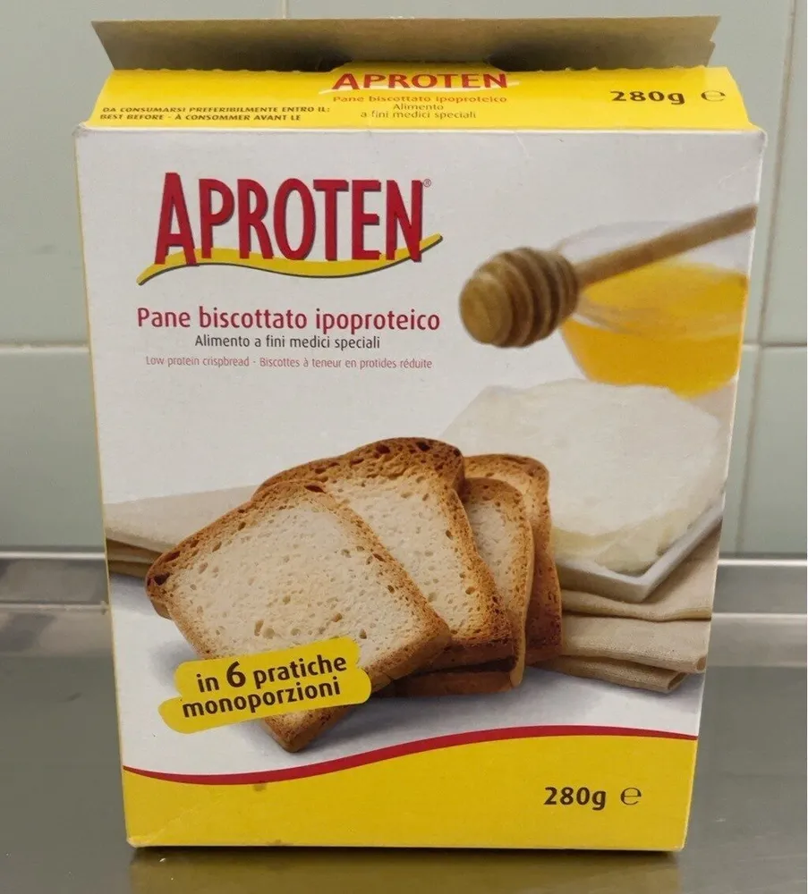 Pane biscottato ipoproteico